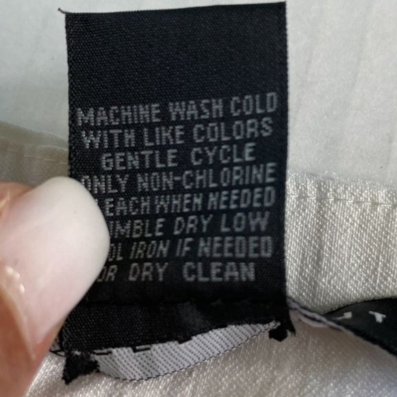 Grace Elements Womens White Stretch Contour Waist Pull On Pants Size M - Picture 4 of 8